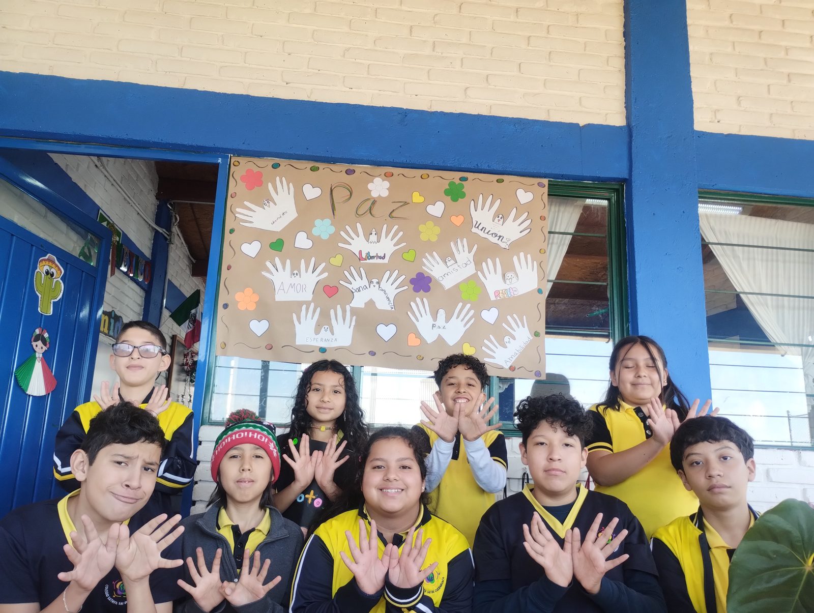 Niños juntos diversidad